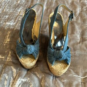 Jimmy Choo platform wedges